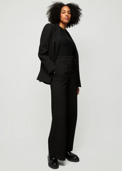 Wafel Structuur Blazer