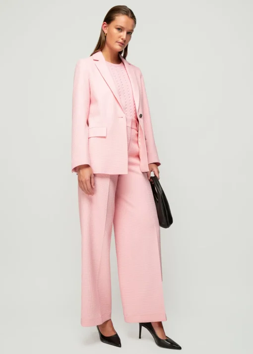 Wafel Structuur Blazer