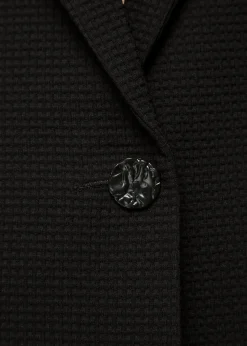 Wafel Structuur Blazer