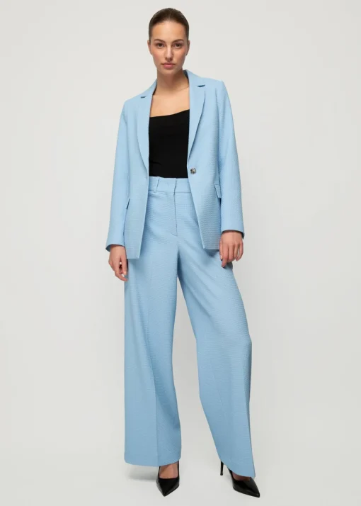Wafel Structuur Blazer