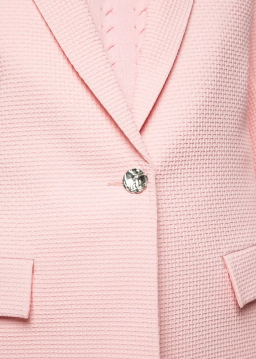 Wafel Structuur Blazer
