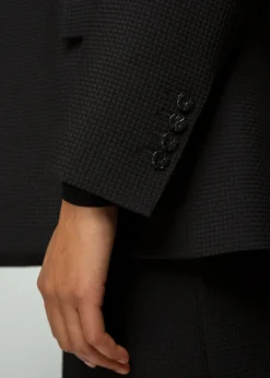 Wafel Structuur Blazer
