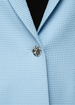 Wafel Structuur Blazer