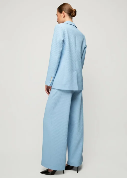 Wafel Structuur Blazer