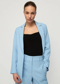 Wafel Structuur Blazer