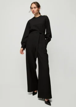 Wafel Structuur Jumpsuit