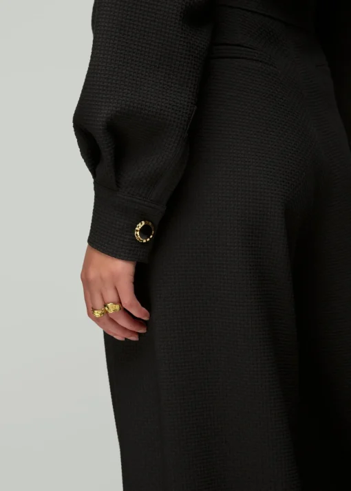 Wafel Structuur Jumpsuit
