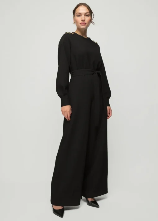 Wafel Structuur Jumpsuit