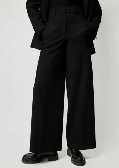 Wafel Structuur Pantalon