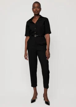 Wafelstructuur Jumpsuit