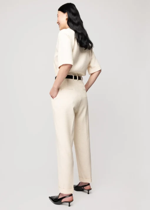 Wafelstructuur Jumpsuit