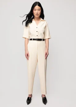 Wafelstructuur Jumpsuit